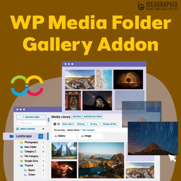 WP Media Folder Gallery Addon Pro Plugin